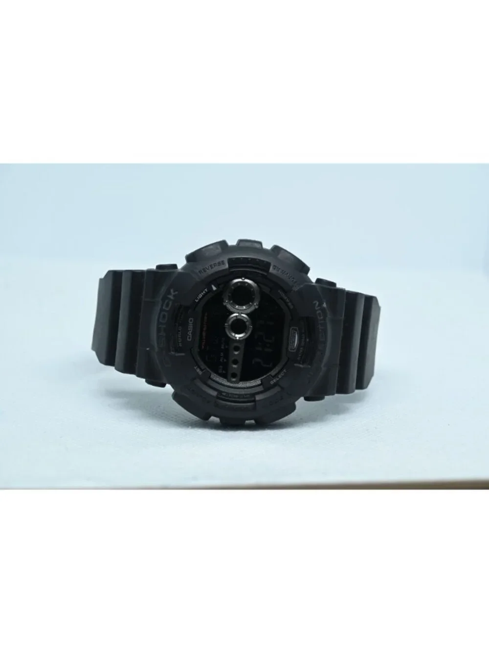 Casio G-Shock GD100-1B Men's Black Digital Watch 200M Shock Resistant